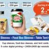 ปลอกแก้ว Cup Sleeve